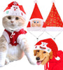 Small, medium and large dogs christmas pet products