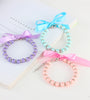 Striped Fashion Pearl Necklace Pet Collar