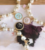 Pet New Year's Jewelry Collar Bell Pendant Bowknot