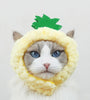 Cute Pineapple Cat Hat Warm Puppet Headdress