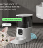 Pet Automatic Feeder Large Capacity Smart Voice Recorder APP Control Timer Feeding Cat Dog Food Dispenser With WiFi Pet Bo