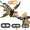 Lizard Pulling Rope Crawling Pet Out Leather Wings