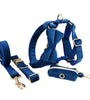 Velvet Pet Collar Traction Rope
