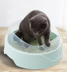 Household Fashion Deodorant Round Litter Box