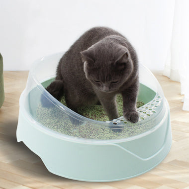 Household Fashion Deodorant Round Litter Box