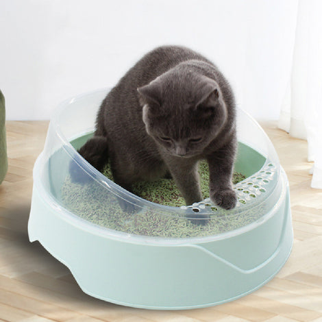 Household Fashion Deodorant Round Litter Box