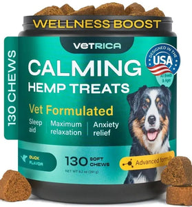 Hemp Calming Chews For Dog Anxiety Relief Duck Favor Calming Treats For Dogs Stress Separation Anxiety Relief Storms Hemp Seed Oil Calming Chews For Dogs Calming Treats For Anxiety Relief