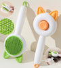 Pet Dog Brush Cat Comb Self Cleaning Pet Hair Remover Brush For Dogs Cats Grooming Tools Pets Dematting Comb Dogs Accessories Pet Products