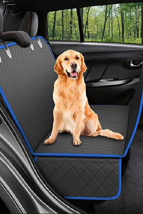 Dog Car Seat Cover View Mesh Pet Carrier Hammock Safety Protector Car Rear Back Seat Mat With Zipper And Pocket For Travel