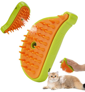 3 In 1 Pet Steam Brush Cat Dog Cleaning Steamy Spray Massage Beauty Comb Hair Removal Grooming Supplies Pets Accessories